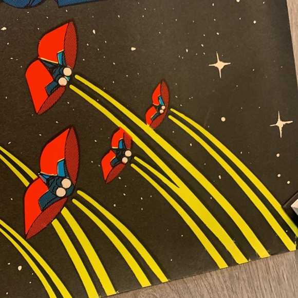 Vintage 1970’s Black Light Outer Space Poster - Picture 5 of 9